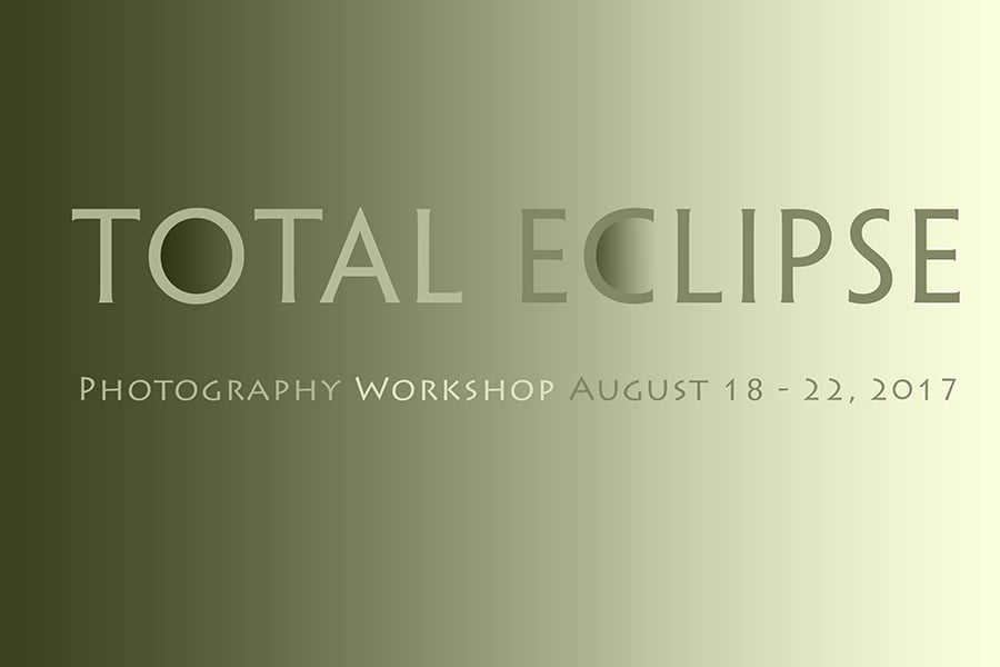 Total Eclipse Photography Workshop North Carolina Waterfalls
